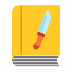 Catalog Flat Icon Design