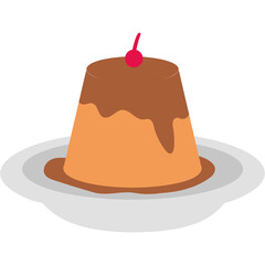 Pudding Illustration