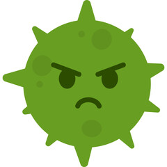 Virus Character Illustration