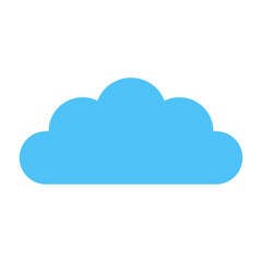 Cloud Flat Icon Design