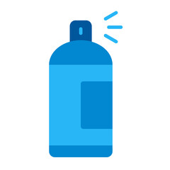 Spray Paint Flat Icon Design