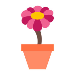 Flower Flat Icon Design