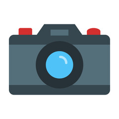 Camera Flat Icon Design