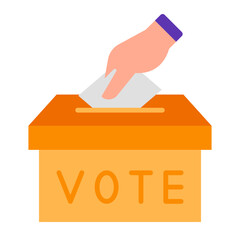 Elections Flat Icon Design