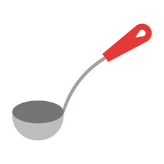 Ladle Flat Icon Design