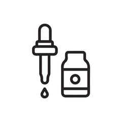 Obraz premium Oil icon symbol vector image Illustration 