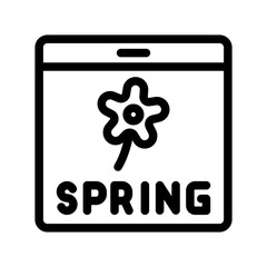 flower website outline style