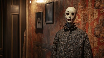 Vintage Creepy Mannequin for Halloween Decor