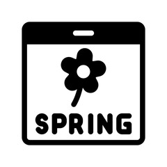 flower website glyph style