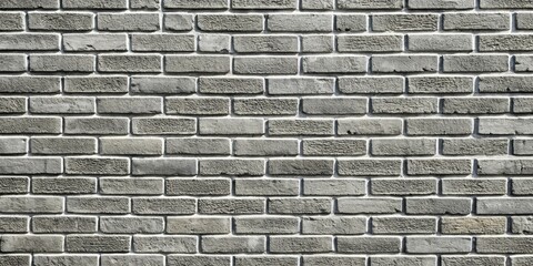 Fototapeta premium Rough grey brick wall texture with uneven pattern , texture, grey, brick, wall, background, rough, surface, uneven