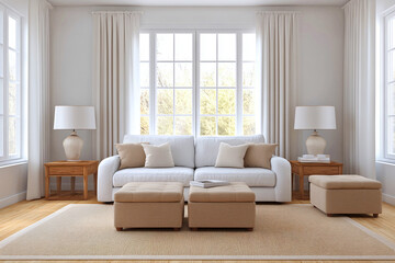 Living room interior.