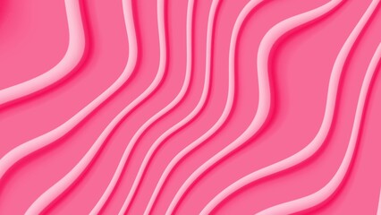 Abstract red trendy wave background