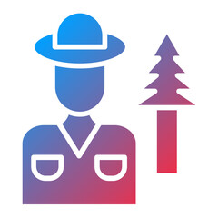 Forest Ranger icon style