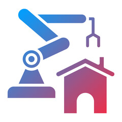 House Construction icon style