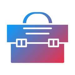 Obraz premium Briefcase icon style