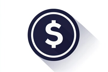 Obraz premium Currency representation in a sleek glyph icon for the pound.