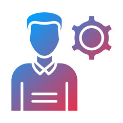 Obraz premium User Settings icon style