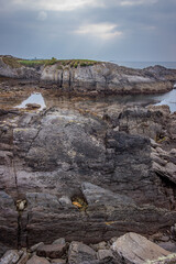 Toormore, Ireland - September 21 2024 "Beautiful west coast of ireland and Tomb"