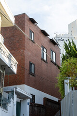 houses in the city. Seoul old town