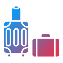 Luggage icon style