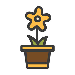 flower vase filled style