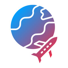 Worldwide Delivery icon style