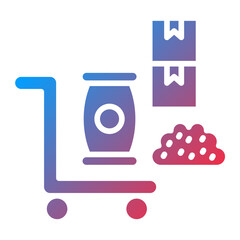 Raw Materials icon style