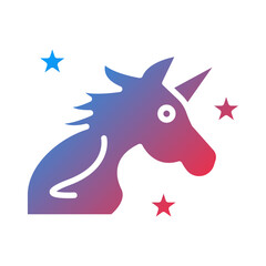 Unicorn icon style