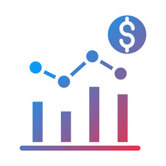 Recession icon style