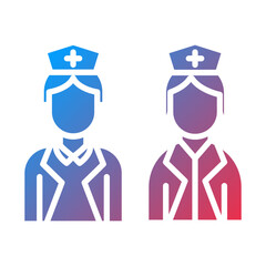Nurse Practitioner icon style