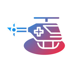 Fototapeta premium Aviation Unit icon style