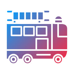 Fire Truck icon style