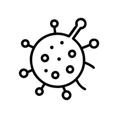 Ultimate Microbiology Icon Line Art Collection - Detailed Scientific Illustrations