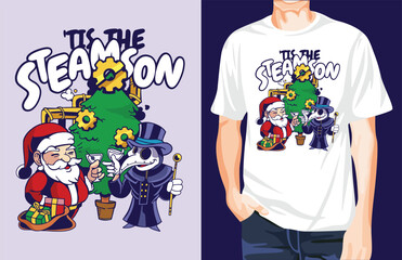 Steam Son t-shirt design