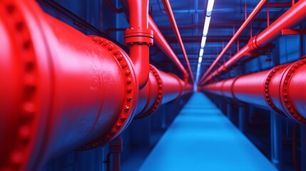 Exploring the intricacies of industrial piping systems a detailed look at the complex infrastructure of modern facilities