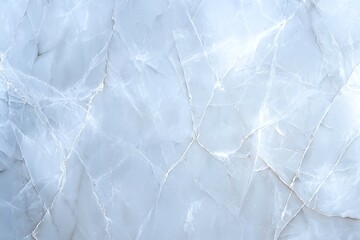 Obraz premium Elegant white marble texture with natural veining, perfect for background or decorative design, showcasing luxury and sophistication.