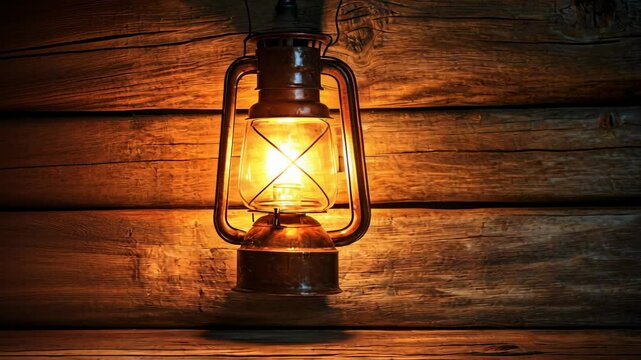 Old Lantern on Wooden Wall, kerosene lamp, oil lamp, antique lantern, vintage lantern, lantern light