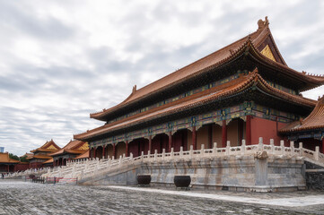 Fototapeta premium The Forbidden City, Palace Museum, Beijing, China