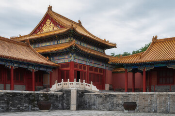 Obraz premium The Forbidden City, Palace Museum, Beijing, China
