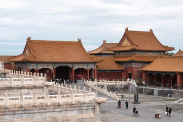 Naklejka premium The Forbidden City, Palace Museum, Beijing, China