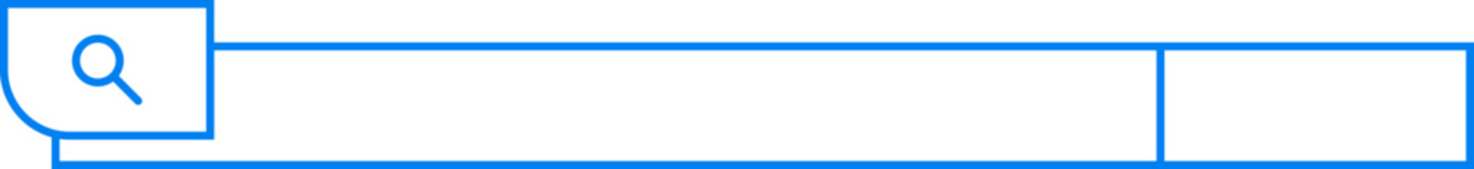 Fototapeta premium Search Bar Element