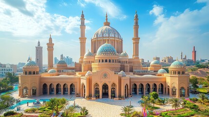 Obraz premium Grand Mosque in Muscat, Oman
