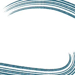 blue ink sprayed on a transparent background