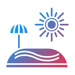 Summer Vector Icon Style