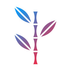 Bamboo Vector Icon Style