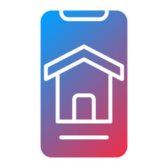 Homes Application Vector Icon Style
