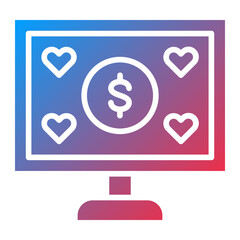 Cost Per Engagement Vector Icon Style