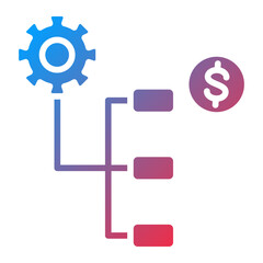 Business Plan Vector Icon Style