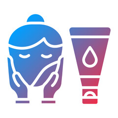 Face Scrub Vector Icon Style