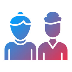 Parents Vector Icon Style